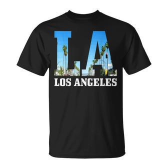 Los Angeles La Vintage California Los Angeles Unisex T-Shirt | Mazezy