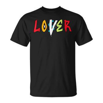 Loser Lover Drip Fruity Pebbles Dunk Low Matching Unisex T-Shirt | Mazezy