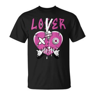 Loser Lover Drip Heart Gs Active Fuchsia Matching Unisex T-Shirt | Mazezy