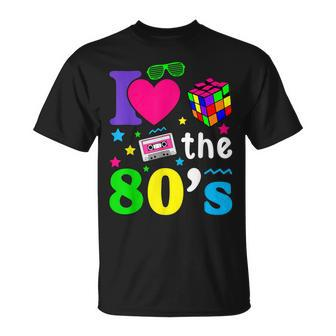 I Love The 80S Halloween This Is My 80S Costume Party T-Shirt - Seseable