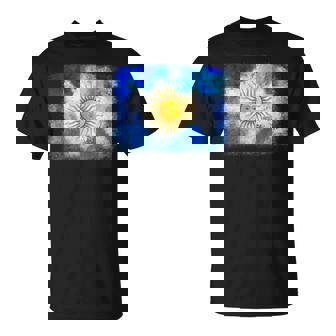 I Love Argentina Soccer Football Proud Argentina Flag T-shirt | Seseable UK