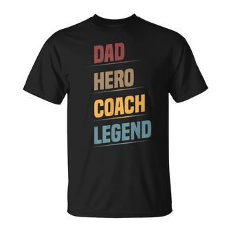 Lustige Athletische Vater-Trainer-Witze T-Shirt - Seseable
