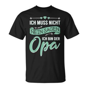 Lustiges Opa T-Shirt zum Geburtstag, Ideal für Vatertag - Seseable