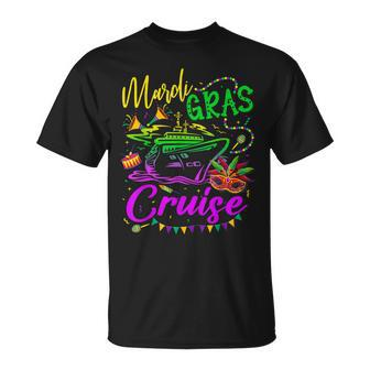 Mardi Gras Cruise Carnival Mask Cruise Ship Party Costume T-Shirt | Seseable CA