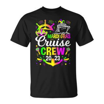 Mardi Gras Cruise Crew 2023 Cruising Festival Party T-shirt