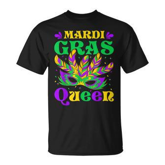 Mardi Gras Queen Carnival Mardi Gras Party Festival T-Shirt - Seseable