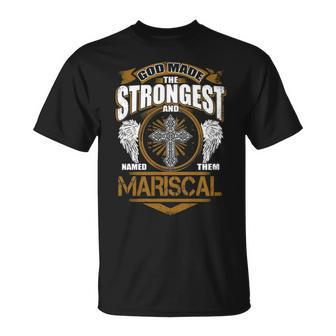 Mariscal Name Gift God Made Mariscal Unisex T-Shirt - Seseable