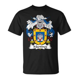 Martinez Coat Of Arms Crest T-shirt - Thegiftio UK