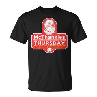 Mcthankies Thursday Hololive Unisex T-Shirt | Mazezy