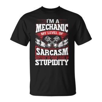 Mechanic Car Guy Im A Mechanic Unisex T-Shirt | Mazezy