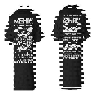 Mechanic I Try To Make Things Idiotproof Idea Mechanic Unisex T-Shirt | Mazezy