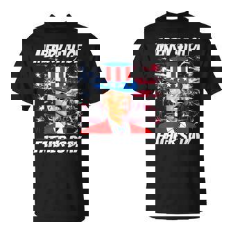 Merry 4Th Of Fathers Day Joe Biden Happy Fathers Day T-shirt - Thegiftio UK