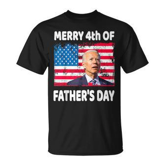 Merry 4Th Of July Fathers Day 4Th Of July T-shirt - Thegiftio UK