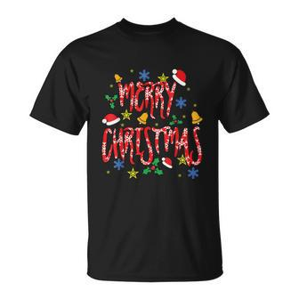 Merry Christmas V4 Unisex T-Shirt - Monsterry DE