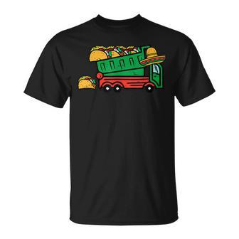 Mexican Garbage Truck Tacos Cinco De Mayo Kids Boys Toddler Unisex T-Shirt | Mazezy DE