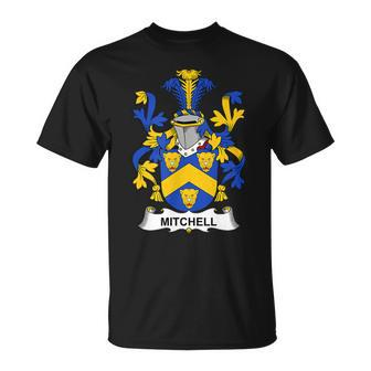 Mitchell Coat Of Arms Crest T-shirt - Thegiftio UK