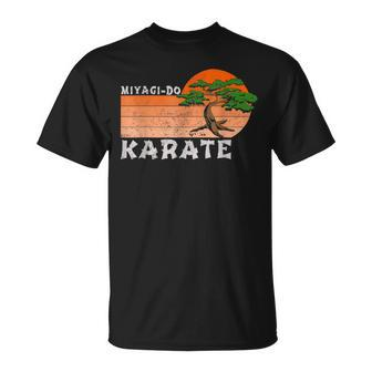 Miyagi-Do Karate Vintage Karate Bonsai Tree T-Shirt - Seseable