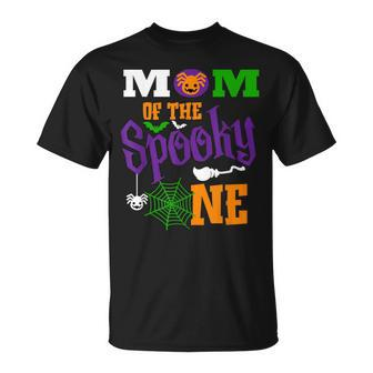 Mom Halloween 1St Birthday Matching Spooky One Boy T-shirt - Thegiftio UK