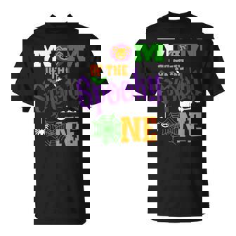 Mom Halloween 1St Birthday Matching Spooky One Boy T-shirt - Thegiftio
