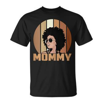 Mommy Mothers Day African American Afro Black Mom Momma Gift For Womens Unisex T-Shirt | Mazezy CA