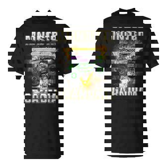 Monster Truck Are My Jam Monster Truck Grandma Unisex T-Shirt | Mazezy
