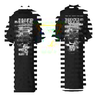 Monster Truck Boy Retro Vintage Monster Truck Unisex T-Shirt | Mazezy