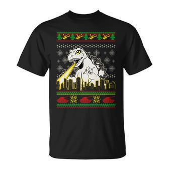 Monster Ugly Christmas Sweater Unisex T-Shirt - Monsterry CA