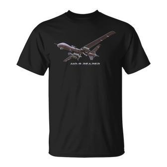 Mq-9 Reaper - Combat Veteran Veterans Day T-shirt - Seseable