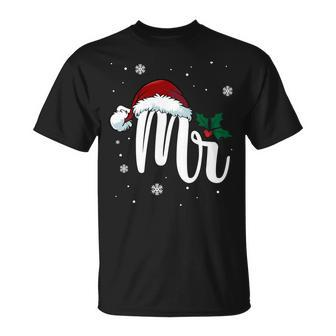 Mr Claus Matching Family Christmas V2 Unisex T-Shirt - Monsterry UK
