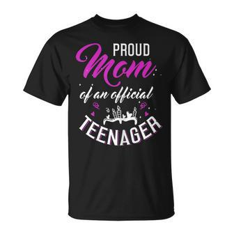 Nager Mom 13Th Birthday Party Outfit For Mothers Gift For Womens Unisex T-Shirt | Mazezy