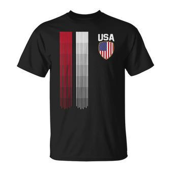 National America Flag Usa American Football Fan Soccer Team V3 T-shirt - Thegiftio UK