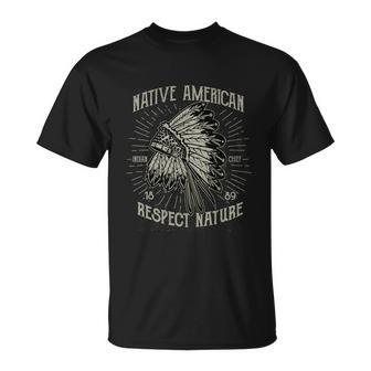 Native American V2 Unisex T-Shirt - Monsterry