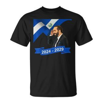 Nayib Bukele Presidente De El Salvador 2024 Unisex T-Shirt | Mazezy