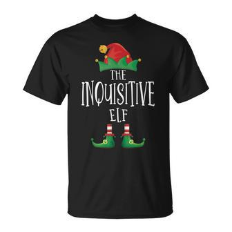 Neugieriges Elfen-Shirt für Familien, Passender Weihnachts-Pyjama - Seseable