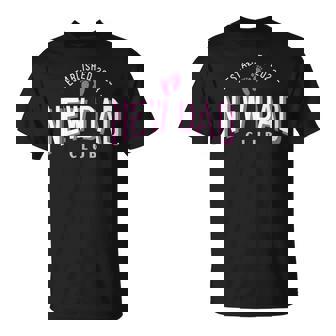 New Dad Club Established 2023 Girl Father Pink Gender Color Gift For Mens Unisex T-Shirt