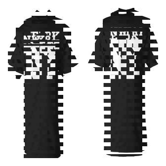 New York - Ny - Minimalistic Pocket Design - Classic Unisex T-Shirt | Mazezy