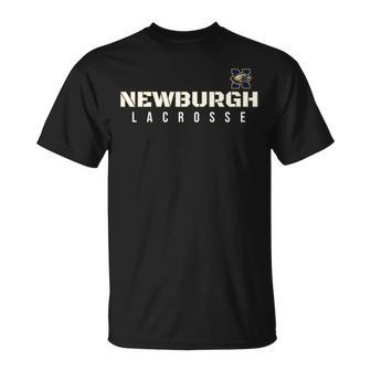 Newburgh Lacrosse Man Woman Gift Unisex T-Shirt | Mazezy