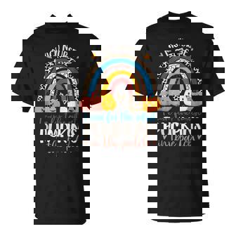 Nicu Nurse Cutest Pumpkins In The Patch Rainbow Halloween Rn V2 T-shirt - Thegiftio