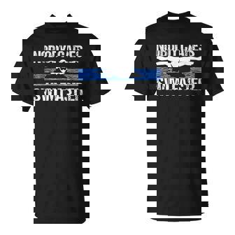 Nobody Cares Swim Faster Swimming Team Coach Idea T-shirt - Thegiftio UK