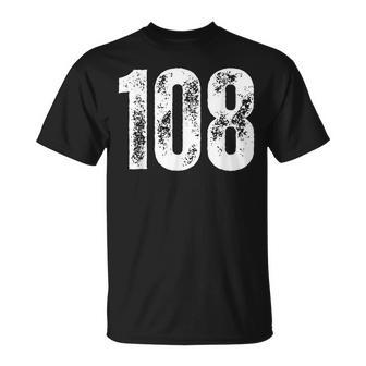 Number 108 Unisex T-Shirt | Mazezy UK