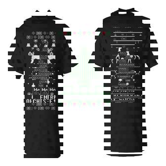 Oh Chemist Tree Chemistree Science Chemistry Christmas T-shirt - Thegiftio