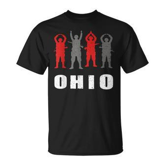 Ohio State | Ohio Pride Soldier Military Veterans Unisex T-Shirt | Mazezy