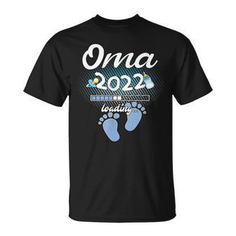 Oma 2022 Loading Enkel Werdende Großmutter Junge T-Shirt - Seseable