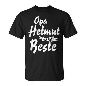 Opa Helmut Ist Der Beste Witziges Geschenk T-Shirt - Seseable