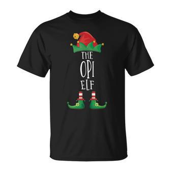 Opi Elf Lustige Familien-Party-Elfe T-Shirt - Seseable