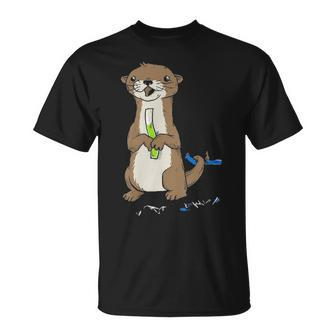Otter Pop Unisex T-Shirt - Seseable
