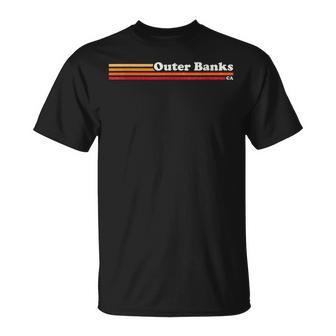 Outer Banks Obx North Carolina Nc Vintage Retro Classic Gift Unisex T-Shirt | Mazezy AU
