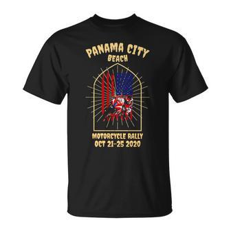 Panama City Fall Motorcycle Rally Unisex T-Shirt | Mazezy