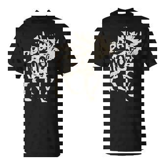 Papa Moose Fathers Day Men Dad Daddy Family Matching Vintage T-Shirt | Seseable UK