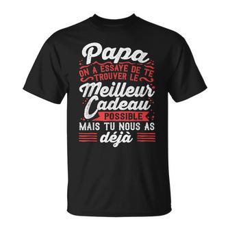 Papa Zum Vatertag Geschenk Für Papa Geburtstag Vater V3 T-Shirt - Seseable